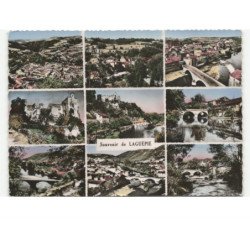 LAGUEPIE: 9 vues vue aérienne 10x15 - très bon état