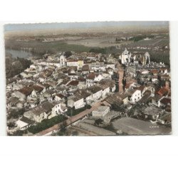 AUVILLAR: vue panoramique vue aérienne 10x15 - très bon état