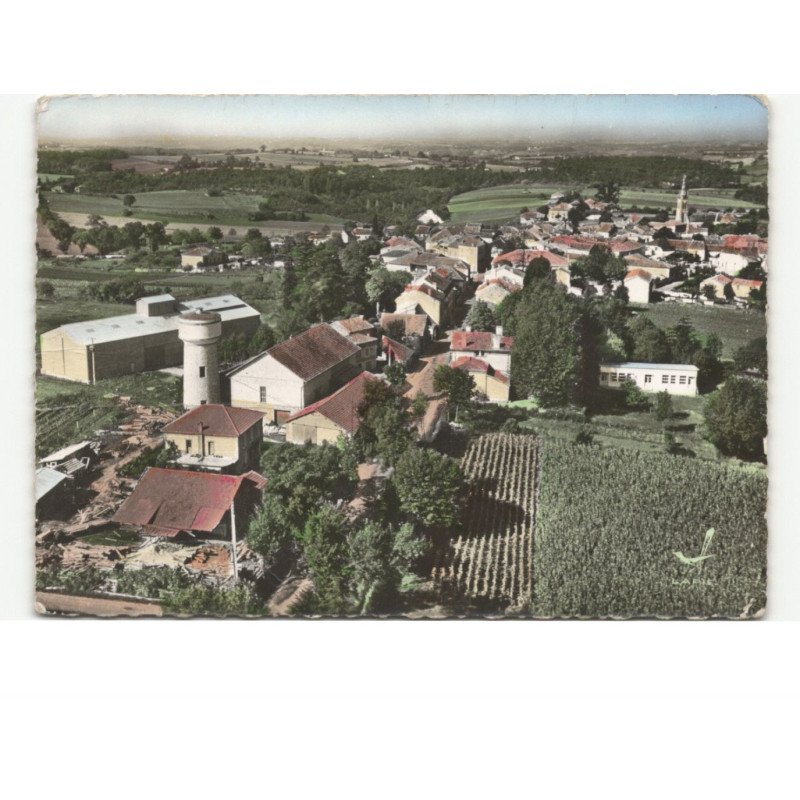 BOURG de VISA: vue générale vue aérienne 10x15 - état