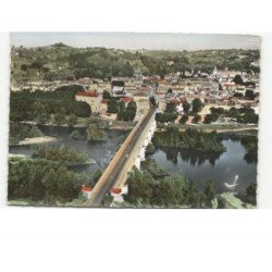 MOISSAC: le pont napoléon vue aérienne 10x15 - état