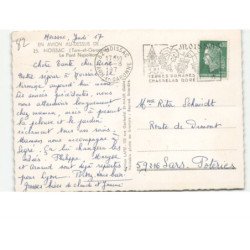 MOISSAC: le pont napoléon vue aérienne 10x15 - état