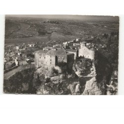 BRUNIQUEL: le château vue aérienne 10x15 - état