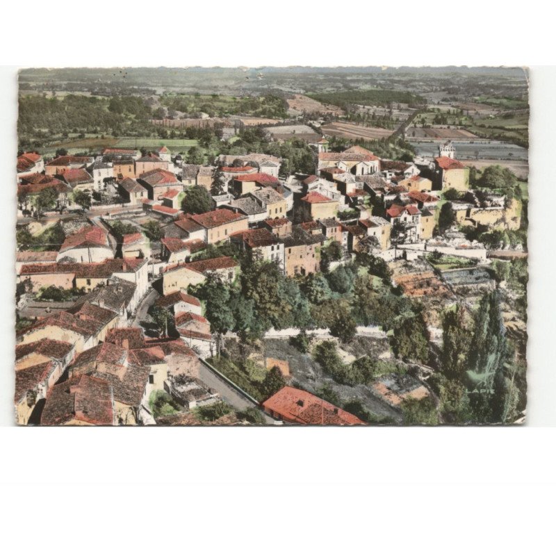 ROQUECOR: vue générale vue aérienne 10x15 - état