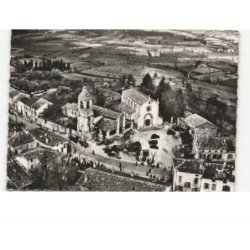 MOLIERES: l'église vue aérienne 10x15 - état