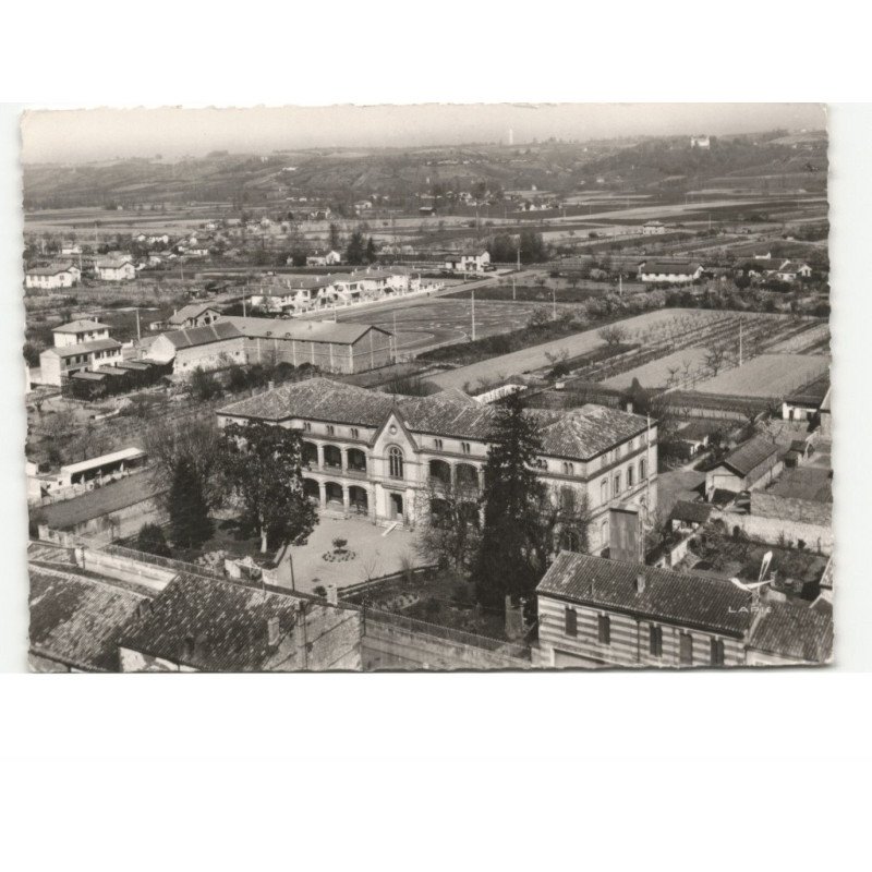 VALENCE D'AGEN: la maternité vue aérienne 10x15 - très bon état