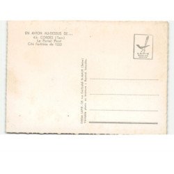 CORDES: le portail peint cité fortifiée de 1222 vue aérienne 10x15 - très bon état