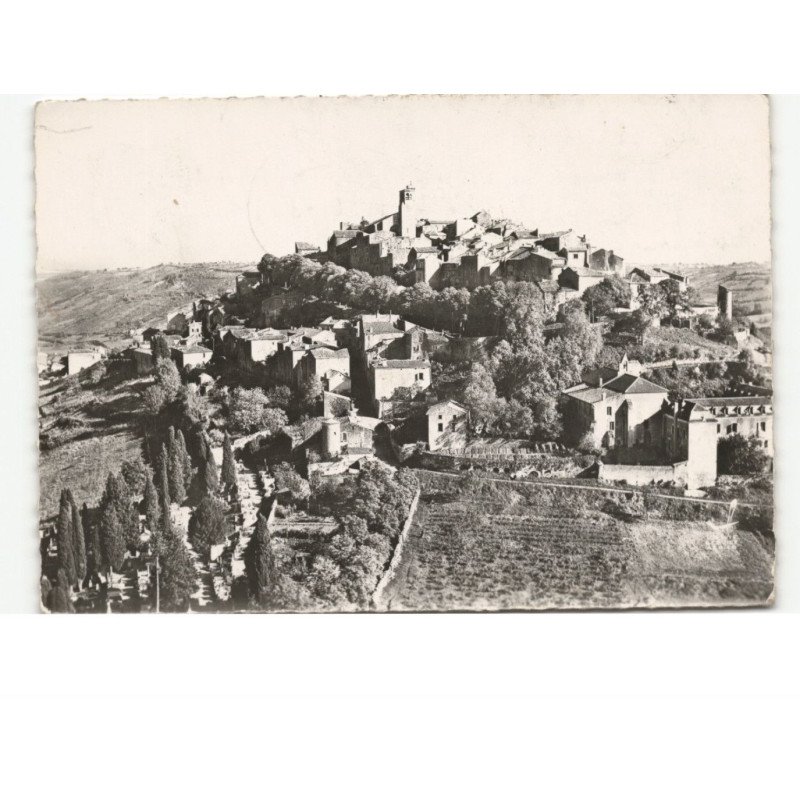 CORDES-sur-CIEL: vue aérienne 10x15 - très bon état
