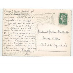 PUYLAURENS: vue générale vue aérienne 10x15 - état