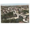 RABASTENS: le carmal, notre-dame du bourg saint-pierre des blancs vue aérienne 10x15 - très bon état