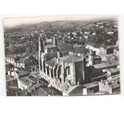 RABASTENS: notre-dame du bourg vue aérienne 10x15 - état
