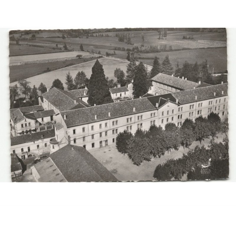 VALENCE-D'ALBIGEOIS: le sémminaire vue aérienne 10x15 - très bon état