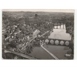 ALBI: ville et tarn vue aérienne 10x15 - très bon état
