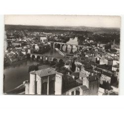 ALBI: la ville et le tarn vue aérienne 10x15 - très bon état