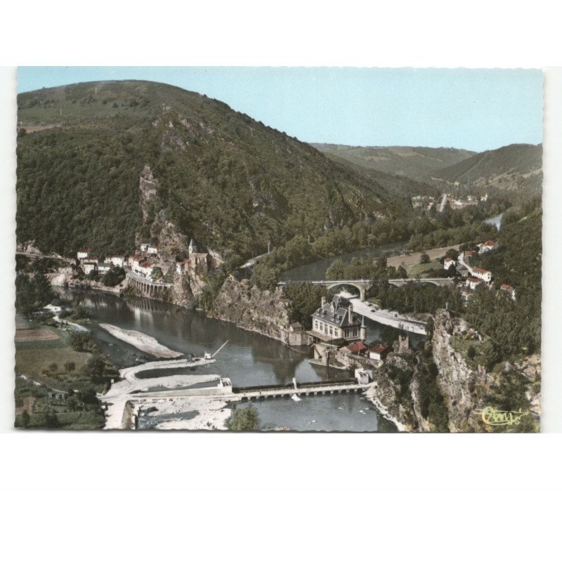 AMBIALET: vue générale, la condamine vue aérienne 10x15 - très bon état