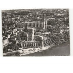 ALBI: la cathédrale et bords du tarn vue aérienne 10x15 - très bon état