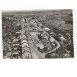 CAGNAC-les-MINES: rue jean-jaurès direction d'albi vue aérienne 10x15 - très bon état