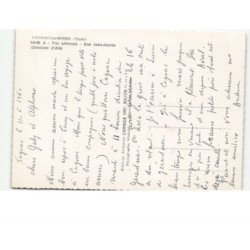 CAGNAC-les-MINES: rue jean-jaurès direction d'albi vue aérienne 10x15 - très bon état