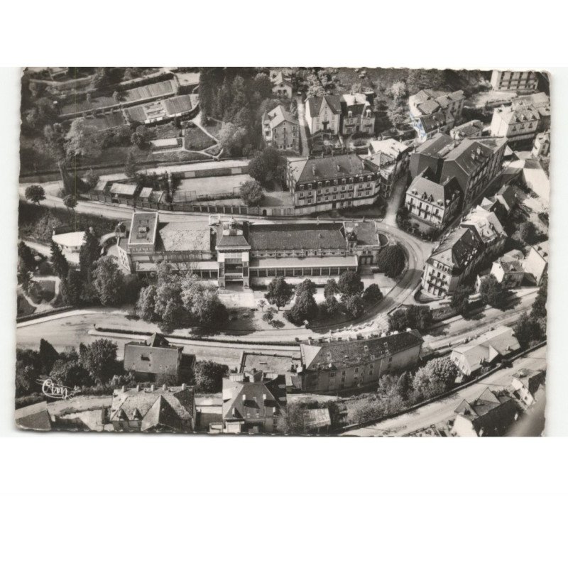 PLOMBIERES-les-BAINS: le casino vue aérienne 10x15 - très bon état