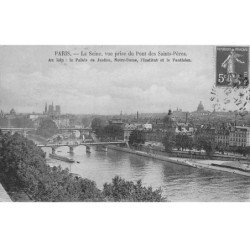 PARIS - La Seine, vue prise du Pont des Saints Pères - très bon état