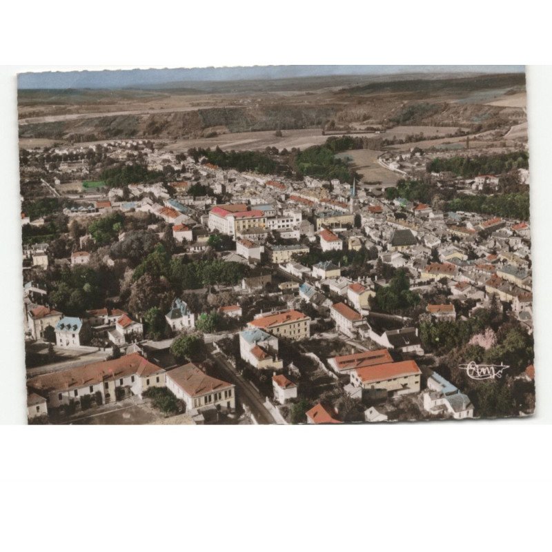 MIRECOURT: vue panoramique vue aérienne 10x15 - très bon état