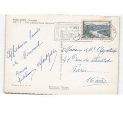 MIRECOURT: vue panoramique vue aérienne 10x15 - très bon état