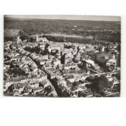 NEUFCHATEAU: rues saint-jean et verdunoise vue aérienne 10x15 - très bon état