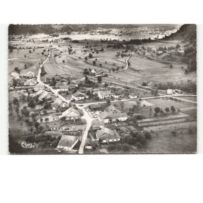 environs de VECOUX: vue générale, la poirie vue aérienne 10x15 - état