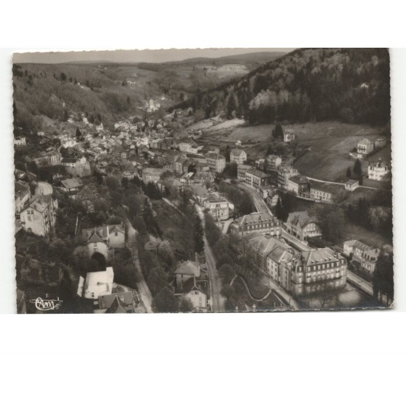 PLOMBIERES: vue générale vue aérienne 10x15 - très bon état
