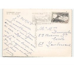 PLOMBIERES: vue générale vue aérienne 10x15 - très bon état
