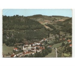 PLANOIS par VAGNEY: vue générale vue aérienne 10x15 - très bon état