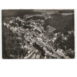 PLOMBIERES-les-BAINS: vue panoramique vue aérienne 10x15 - très bon état