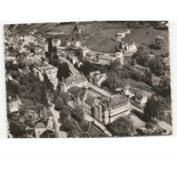 PLOMBIERES-les-BAINS: les thermes et le casino vue aérienne 10x15 - très bon état