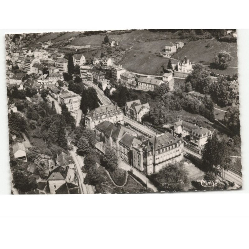 PLOMBIERES-les-BAINS: les thermes et le casino vue aérienne 10x15 - très bon état