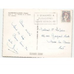 PLOMBIERES-les-BAINS: les thermes et le casino vue aérienne 10x15 - très bon état