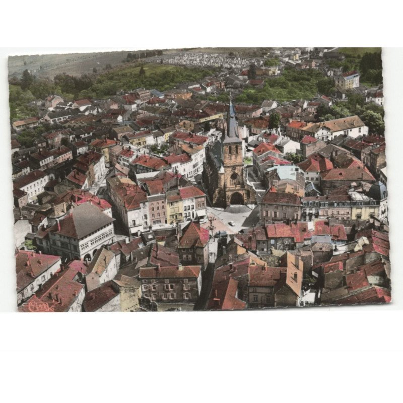 RAMBERVILLERS: vue panoramique vue aérienne 10x15 - très bon état