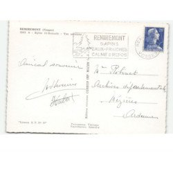 REMIREMONT: église saint-romaric vue aérienne 10x15 - très bon état
