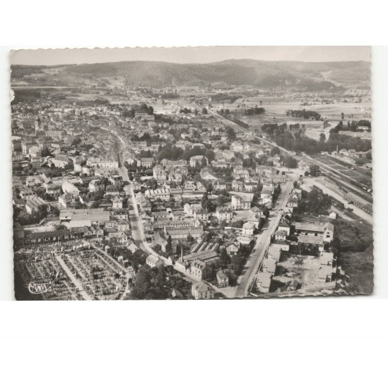 REMIREMONT: vue panoramique vue aérienne 10x15 - très bon état