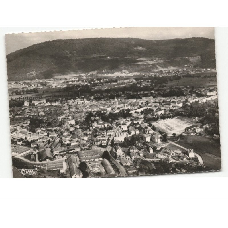 REMIREMONT: vue panoramique vue aérienne 10x15 - très bon état