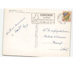 REMIREMONT: vue panoramique vue aérienne 10x15 - très bon état