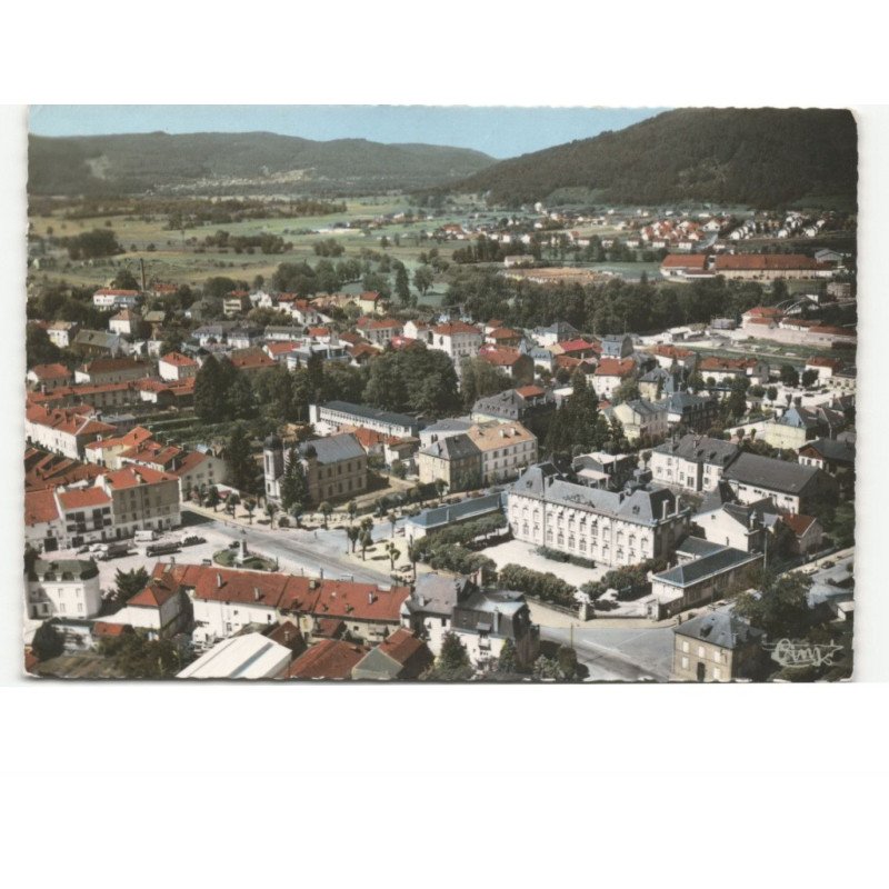 REMIREMONT: vue générale vue aérienne 10x15 - très bon état
