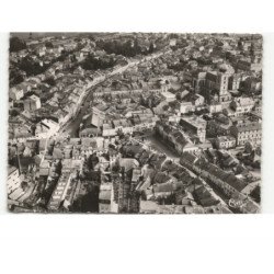REMIREMONT: le centre de la ville vue aérienne 10x15 - très bon état