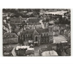 REMIREMONT: église saint-romaric vue aérienne 10x15 - très bon état