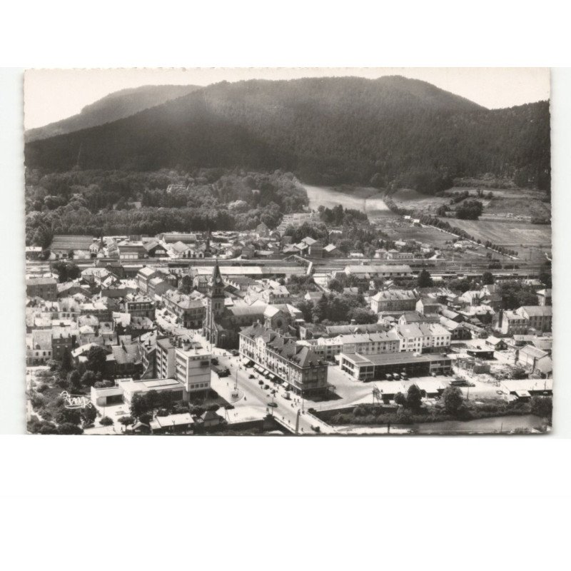 SAINT-DIE: vue générale, côté faubourg vue aérienne 10x15 - très bon état