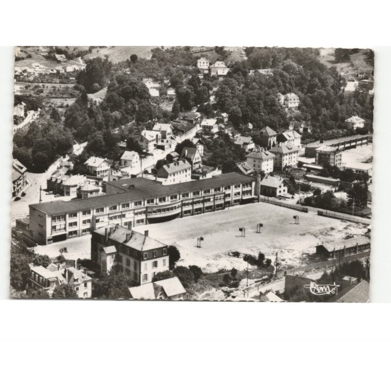 SAINT-DIE: lycée Jules-Ferry vue aérienne 10x15 - très bon état
