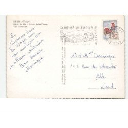 SAINT-DIE: lycée Jules-Ferry vue aérienne 10x15 - très bon état