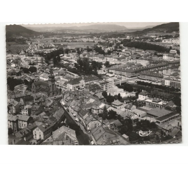 SAINT-DIE: vue générale vue aérienne 10x15 - très bon état