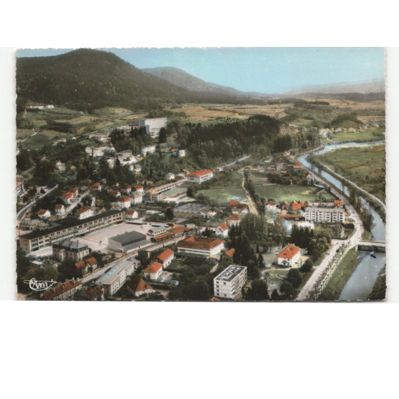 SAINT-DIE: lycée jules ferry vue aérienne 10x15 - très bon état