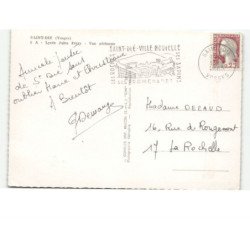 SAINT-DIE: lycée jules ferry vue aérienne 10x15 - très bon état