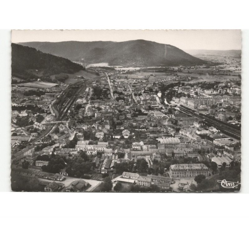 SAINT-DIE: vue panoramique vue aérienne 10x15 - très bon état