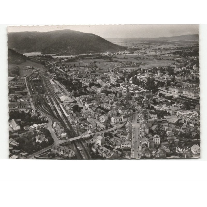 SAINT-DIE: au fond, la madeleine vue aérienne 10x15 - très bon état